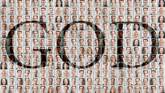 Illustration for article titled Beautiful! These Photos Of Diverse People Can Be Turned Into A Mosaic Of The American Flag Or Any Number Of Images